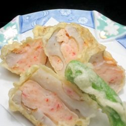 海老真丈蓮はさみ揚げ