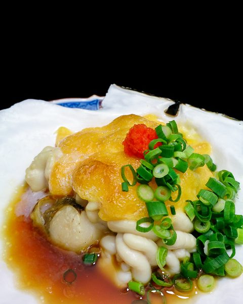 ホタテと白子焼き