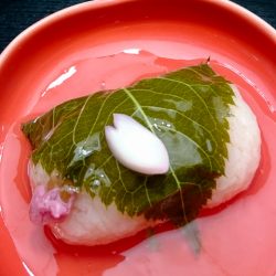 道明寺の桜蒸し