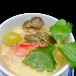 かに味噌の茶碗蒸し