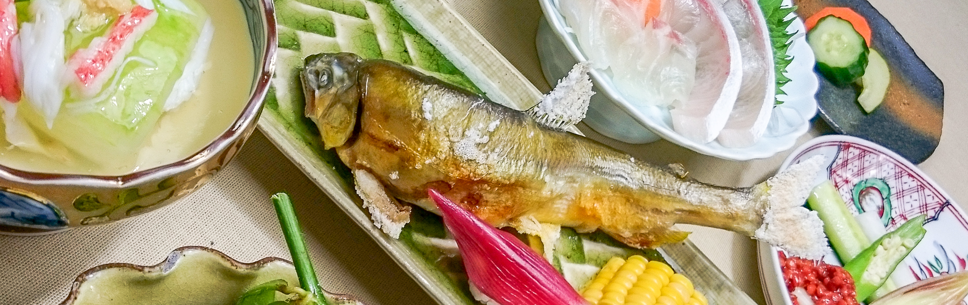 『夏の名月おまかせコース』