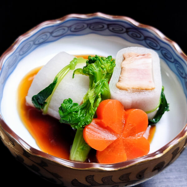 角煮大根巻き