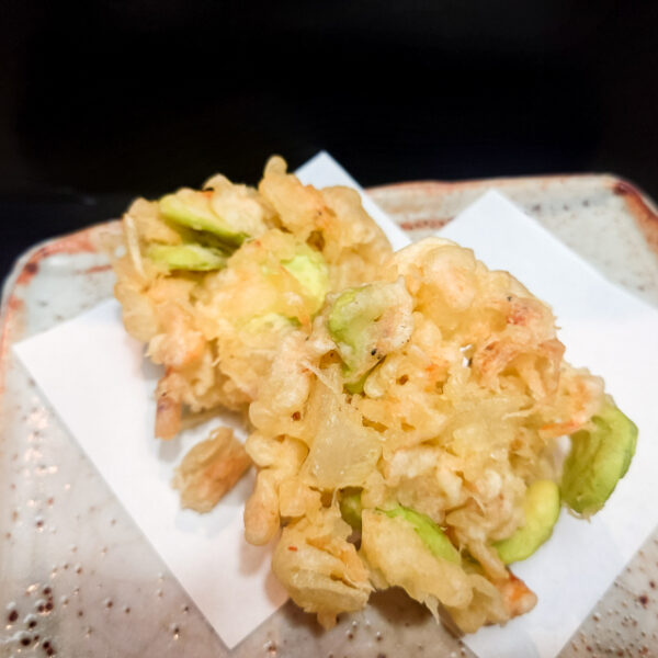 桜えびと空豆のかき揚げ