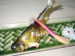 鮎の塩焼き