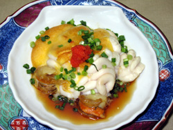 帆立の白子焼き