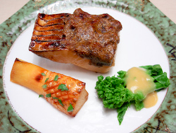 鰆のフキ味噌焼き