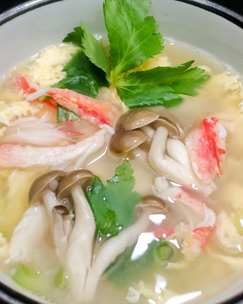 雑炊 ズワイ蟹
